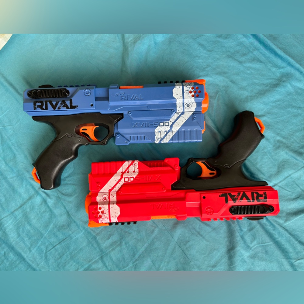 2 nerf rifle Kronos blasters toys